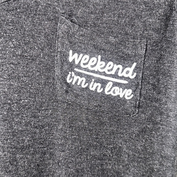 Distressed Black Tee - Picture 2 of 2